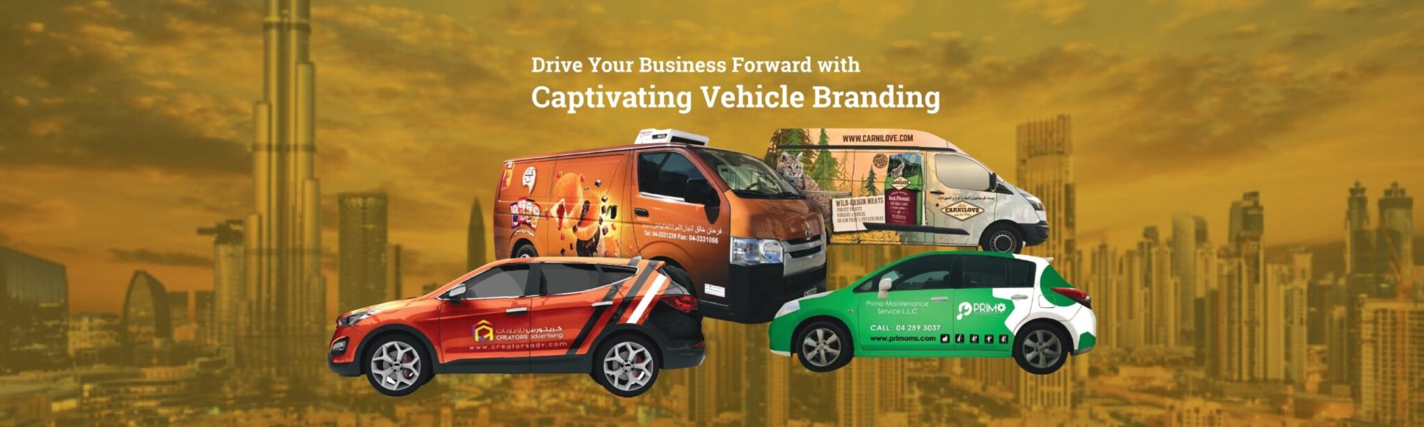 vehicle branding company Dubai