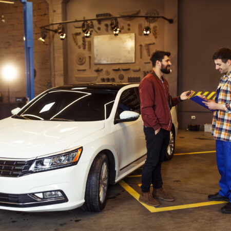 car branding service meeting